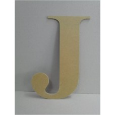 40cm mdf Letters J